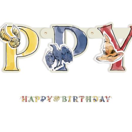 Harry Potter Buchstabengirlande refresh (2,34€/M)